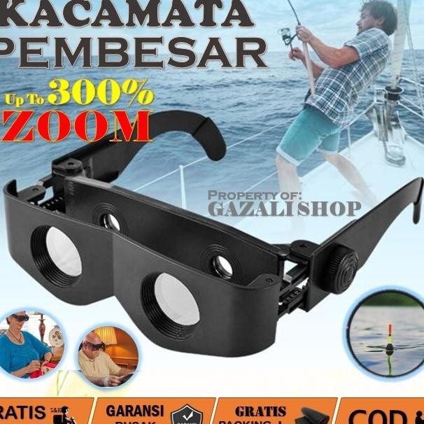 

Kacamata Pembesar Dengan Teknologi Teropong Sampai Zoom 400%