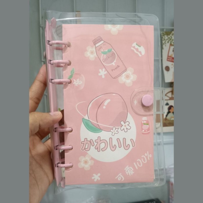 

Amberela Paket Binder Keuangan Nabung A6 Super Cute Isi 100 Lembar