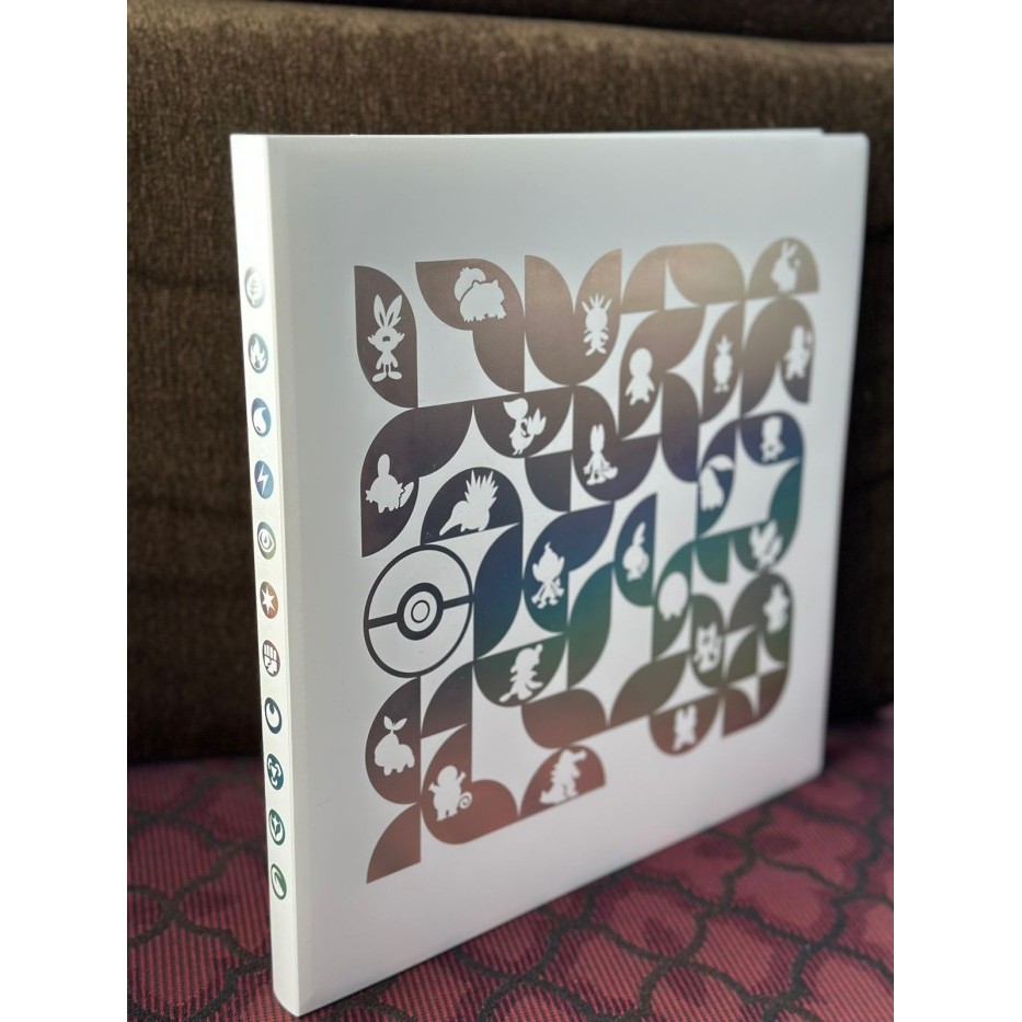 

Amberela Pokemon Card Game Album Book Collection File White Binder
