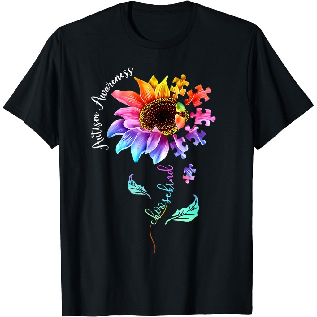 Kesadaran Autisme Ibu Memilih Jenis Tshirt Hadiah Autisme Kaos Grafis Pakaian Camiseta