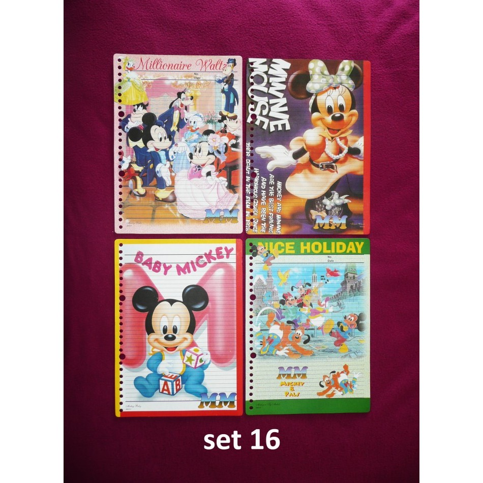 

Amberela - Loose Leaf/Kertas File/Kertas Binder Karakter Mickey Mouse 04