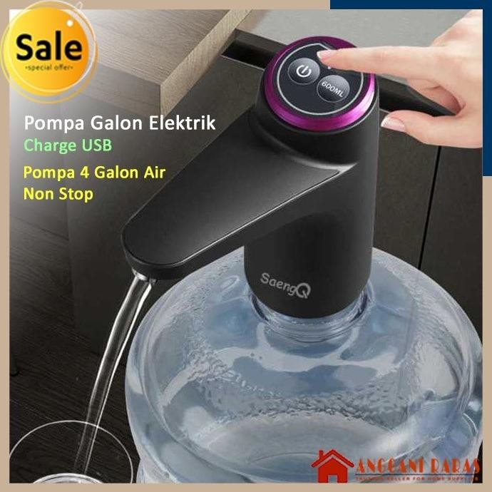 MURAH NEW Pencetan Air Galon Kran Galon Elektrik Alat Galon Elektrik Pompa