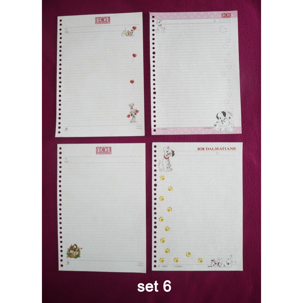 

Amberela - Loose Leaf / Kertas File / Refill Binder - 101 Dalmatians 05