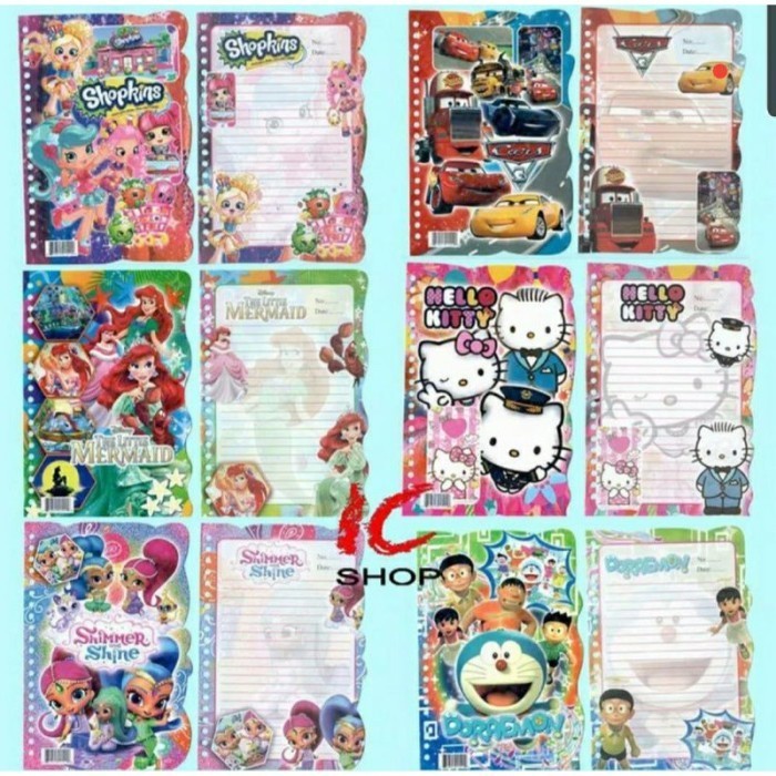 

Amberela - Terbaru Isi Kertas Binder Loose Leaf A5 20 Lubang Karakter Kartun Terlaris