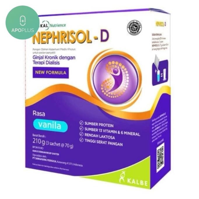 

Nephrisol D Vanilla 231gram