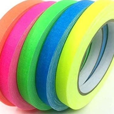 

Kupo Gaffa Cloth Spike Tape Lakban Kain Warna - 12Mm 15Yard