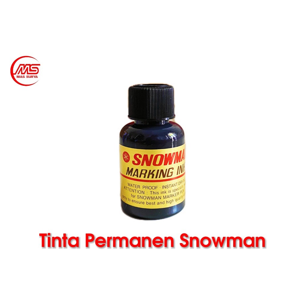

Tinta Snowman Permanen / Refill Spidol Snowman Permanen MIG 20