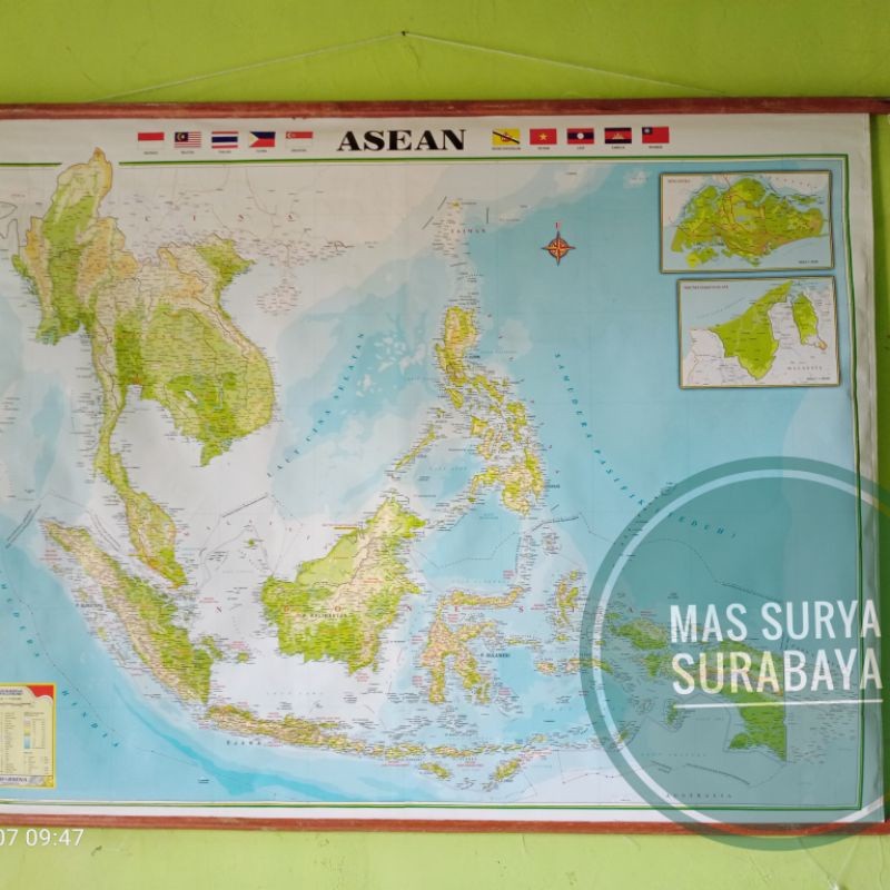 

Peta ASEAN Sedang Bingkai