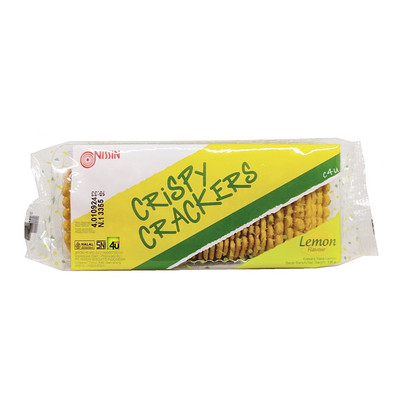 

NISSIN CRISPY CRAKERS LEMON 120GR -040590