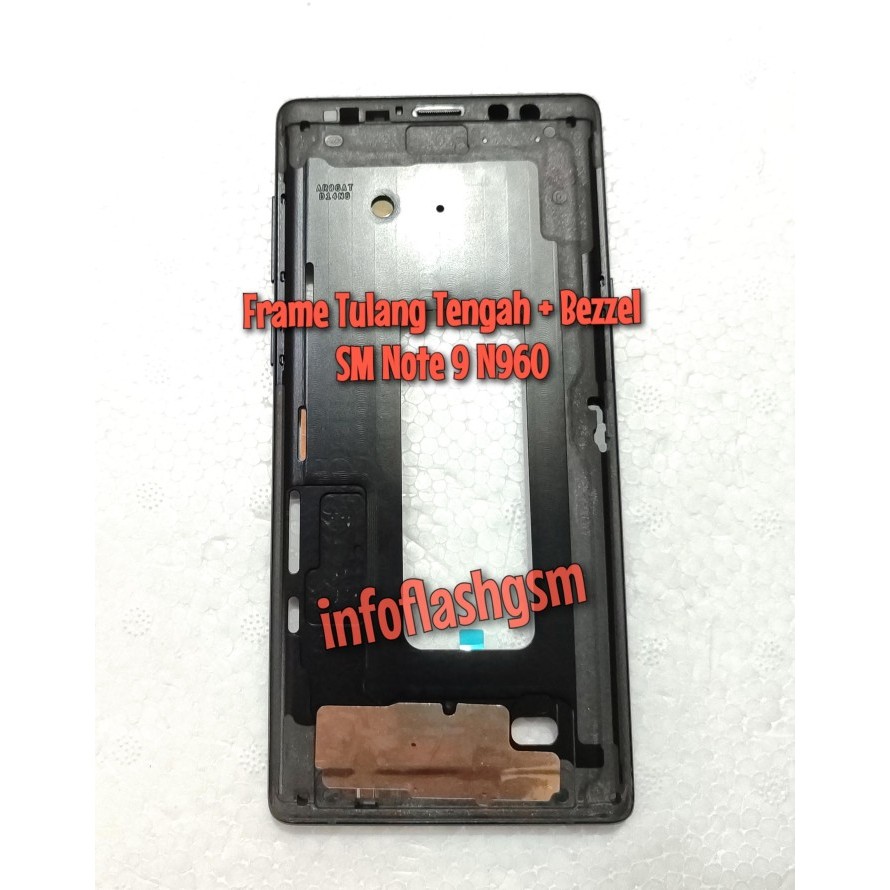 Frame Tulang Bezel Middle Rangka Tengah Samsung Note8 Note 9 10 plus