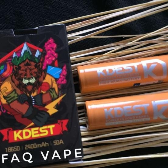 Battery Kdest 50A - Baterai Imr 18650 2400 Mah