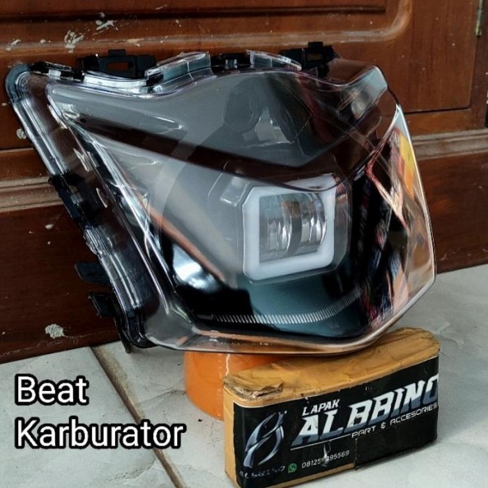 Ready LAMPU MOTOR Daymaker Beat Karbu Headlamp beat lama KVY Karburator