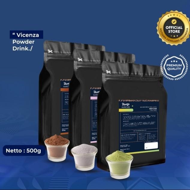 

VICENZA PREMIUM DRINK POWDER 500gr BUBUK MINUMAN HALAL MURAH