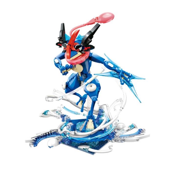 Ready Keeppley Pokemon Figure Ash Greninja