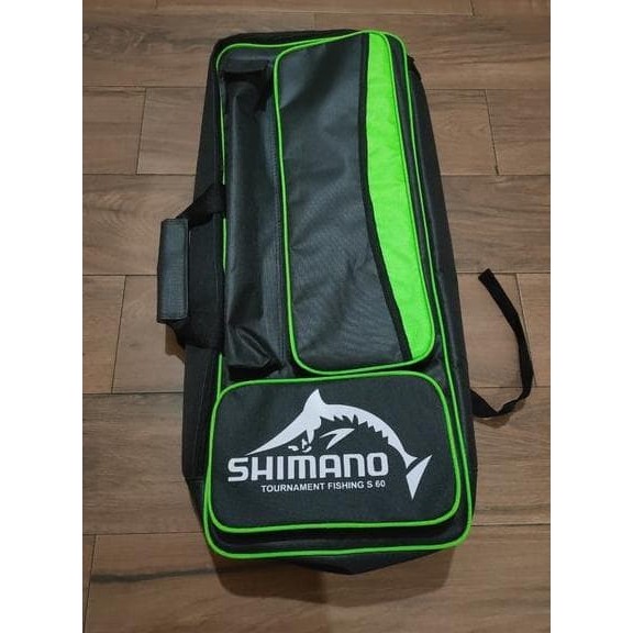 Ready Tas Pancing Shimano Gendong Ukuran Jumbo 60 Cm Tas Joran Tegek Model