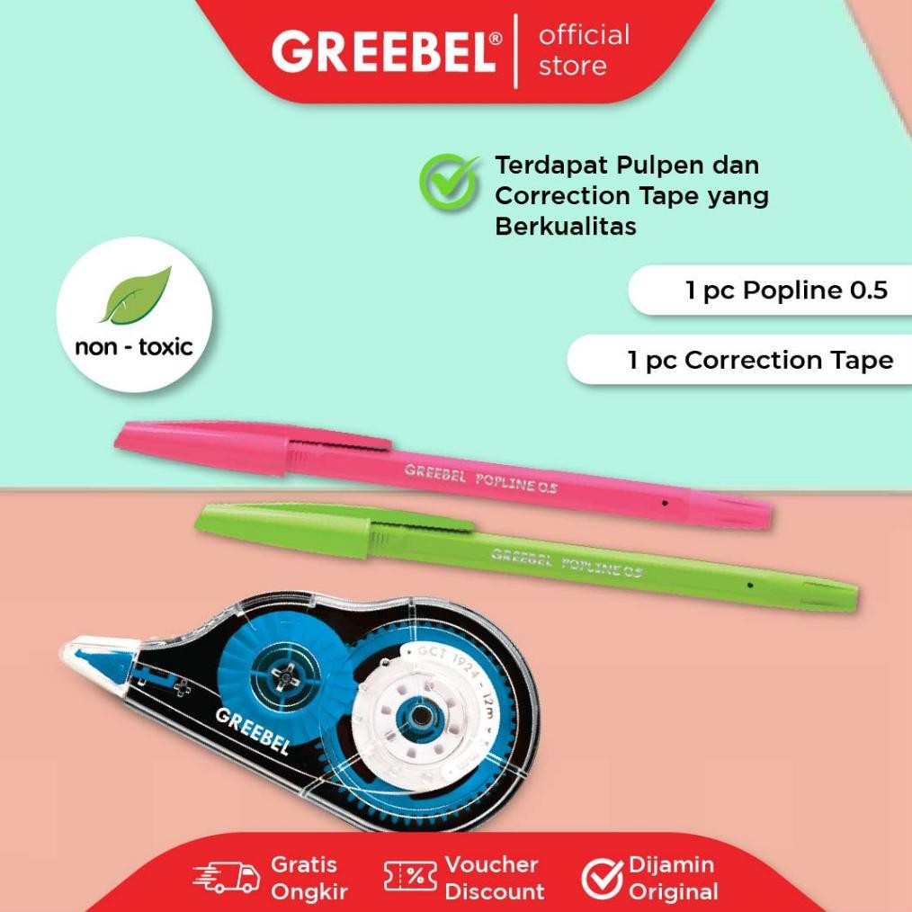 

gq-68 GREEBEL Paket Alat Tulis (SET 720 T) / Stationary / Stationery Set / Alat Tulis Sekolah / Alat mewarnai Anak Sale