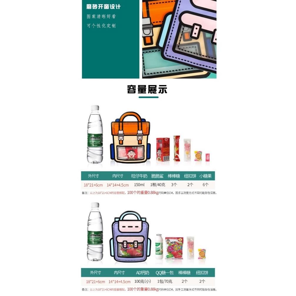

Un04 10pcs Plastik Snack, Goodie Bag Hadiah Ziplock Birthday Packaging Bag Terlaris
