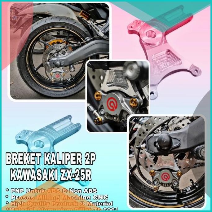 BREKET KALIPER BELAKANG ZX25R BREKET KALIPER BREMBO ZX25R 140BZ4 onde