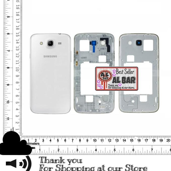 Casing Fullset Mega 5,8" GT-I9150 I9152 Housing Frame Tulang Samsung