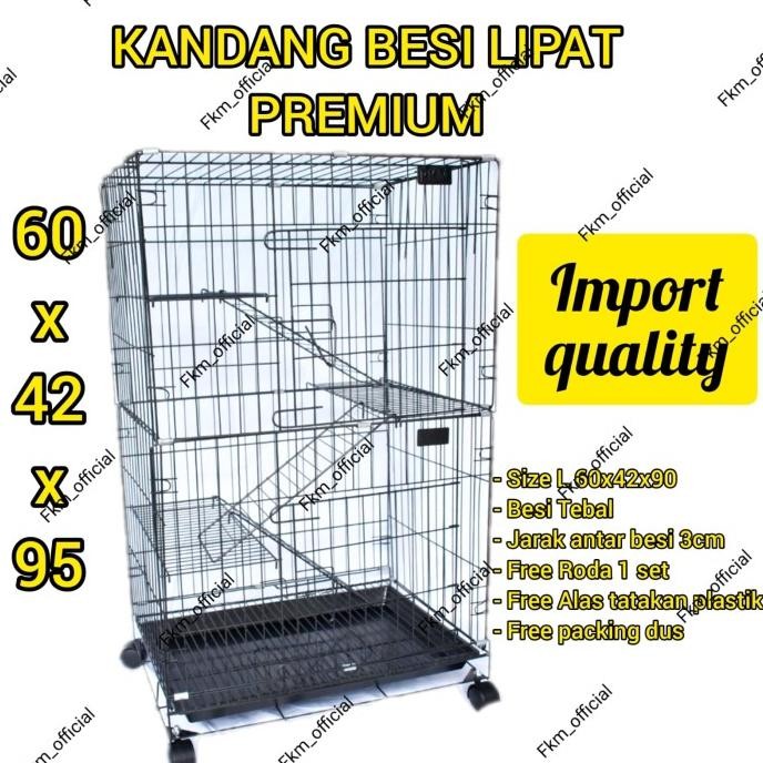 Kandang Kucing Tingkat 3