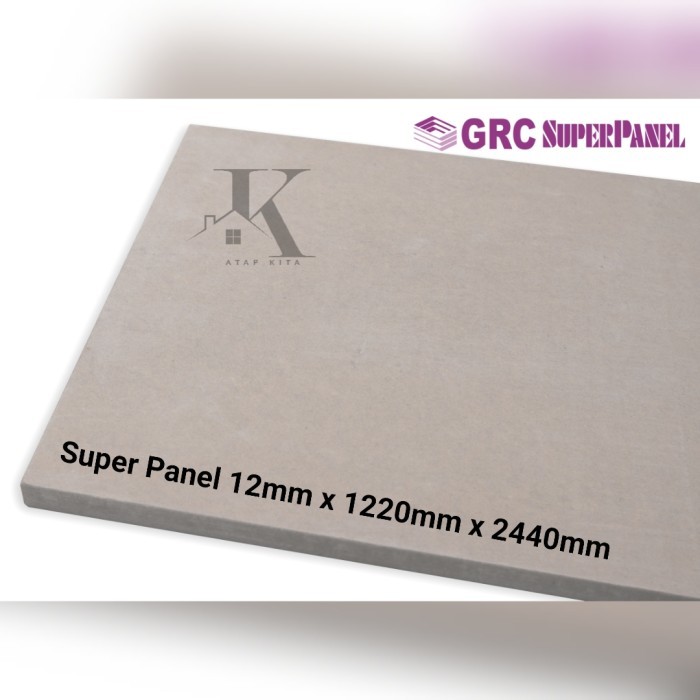 SUPER PANEL GRC 12MM / SUPER FLOOR / PANEL GRC / PAPAN PARTISI