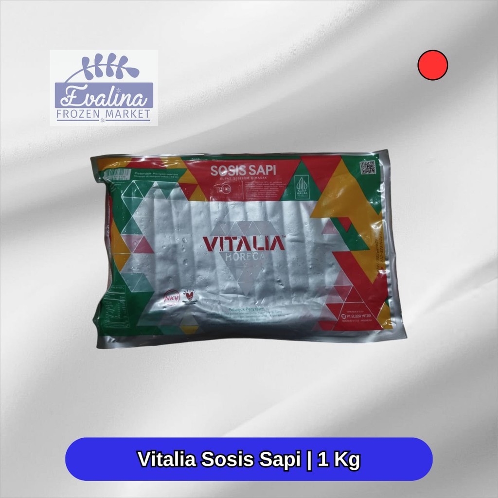 Vitalia Sosis Sapi 1 Kg