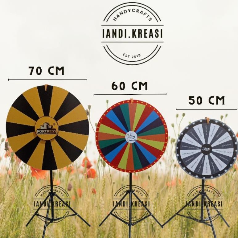 [LARIS] Spin Whell / Roulette / Roda putar 60 cm