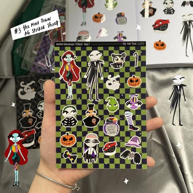 

DFR The Halloween Sticker Sheets by Alixos TERLARIS