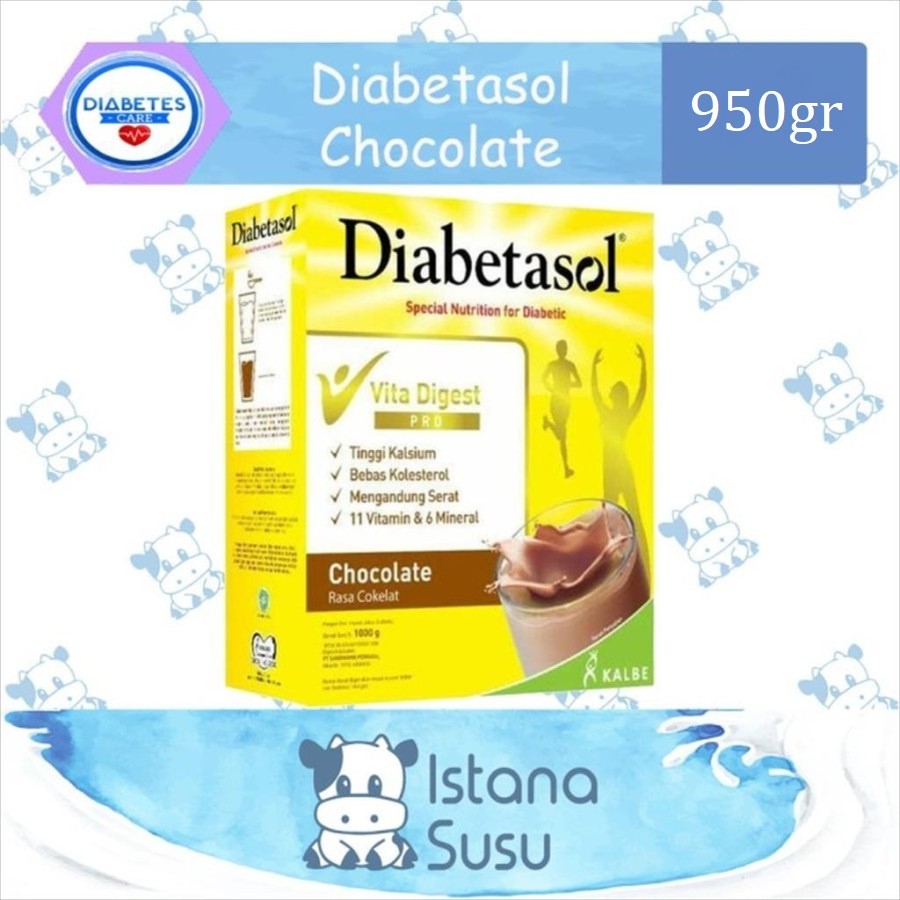 

Diabetasol 950 gr Cokelat