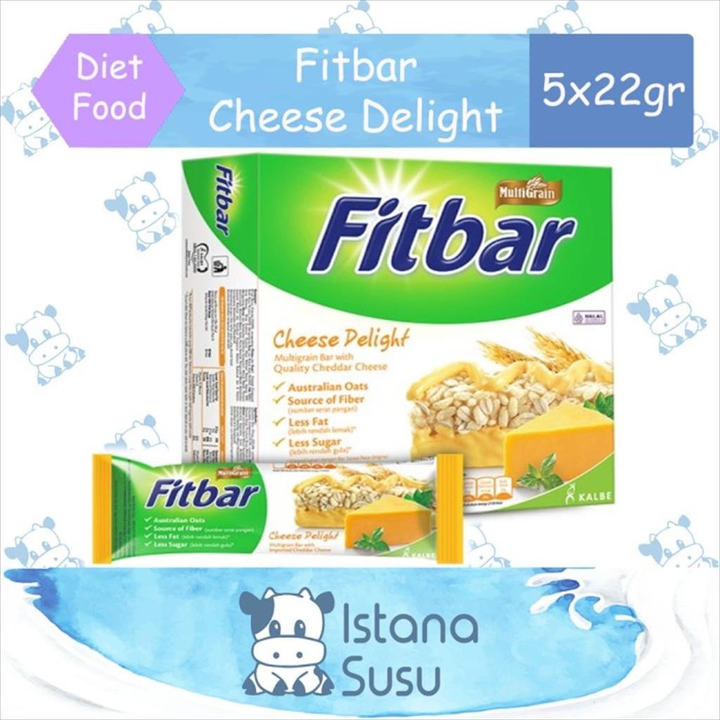 

Fitbar Cheese Delight 22 gr x 5 pack
