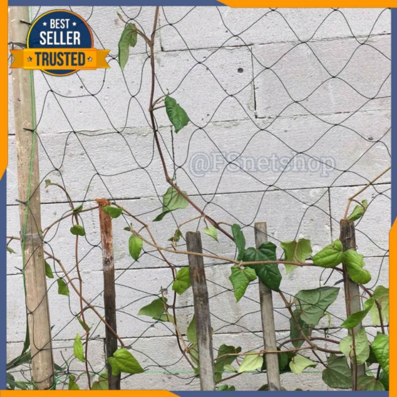 murah Jaring Tanaman Merambat/Rambatan Tanaman Tahan Sinar Matahari/Jaring Tanaman Anggur Pare Buah