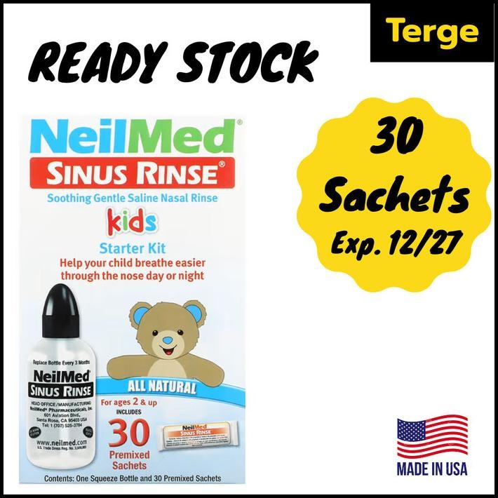 Neilmed Kids Sinus Rinse Starter Kit For Ages 2 Up