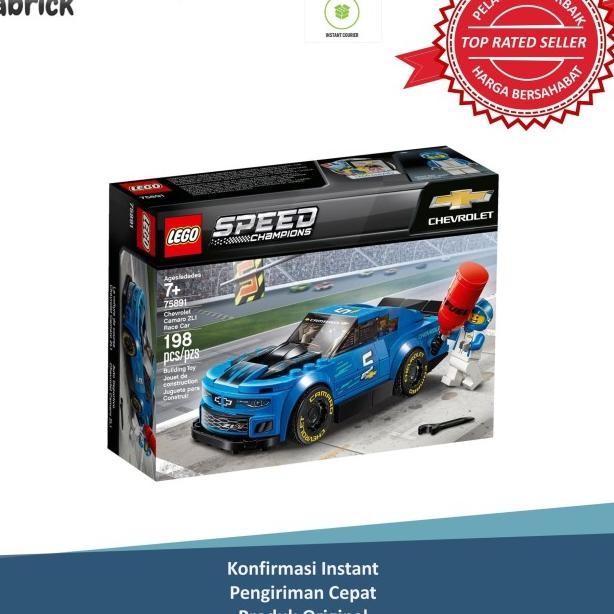 Lego 75891 Speed Champion Chevrolet Camaro Zl1 Race Car