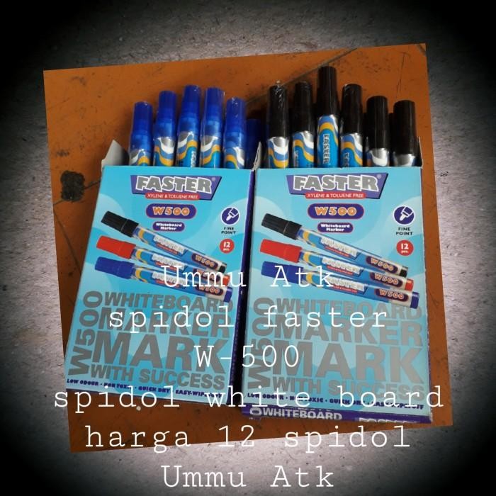 

Faster. Spidol White Board W-500.