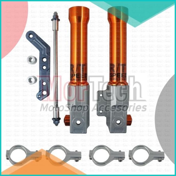 Bottom tabung Sok Shock Depan CNC RT Seven Speed Yamaha N Max NMAX 15