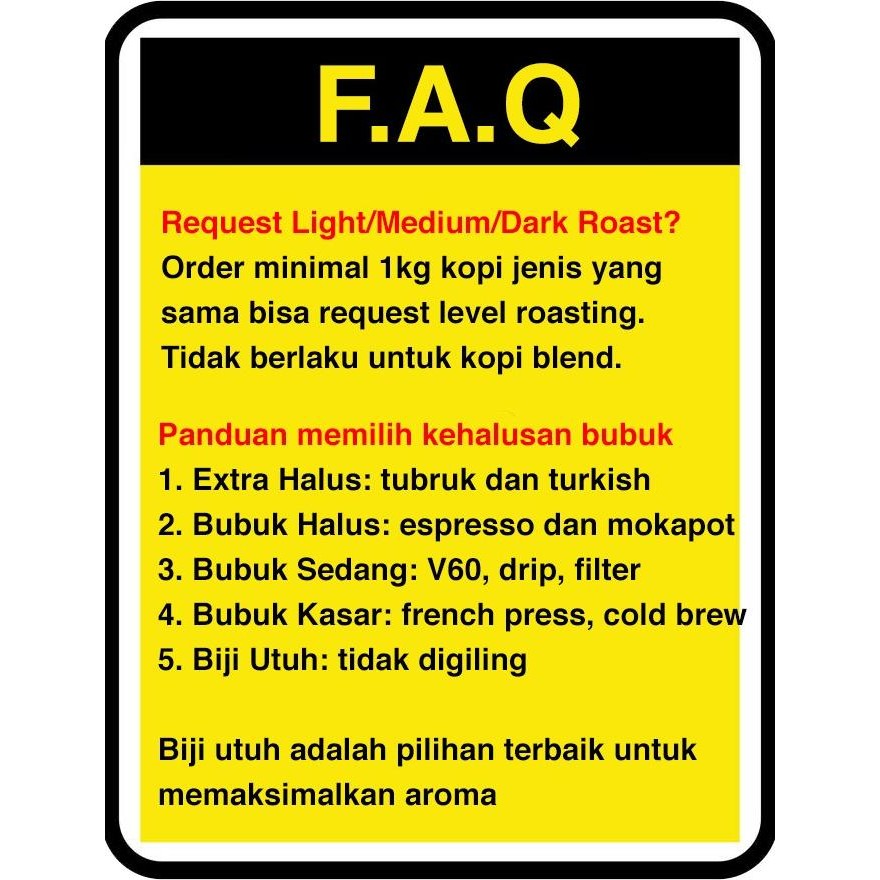 

Kopi Robusta Temang 1Kg