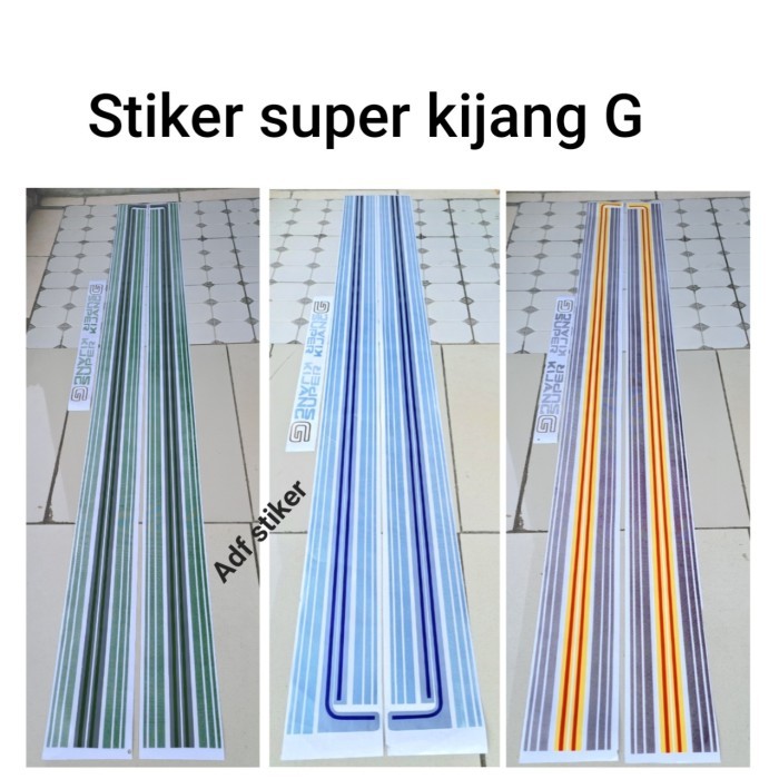 stiker body super kijang G / sticker kijang super