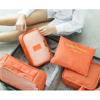 Tas Kantong Bag Travel Tempat Simpan Baju Celana Pakaian Dalam Praktis