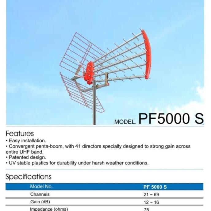 Antena Digital PF5000 / PF 5000 / PF Goceng 100% ORI