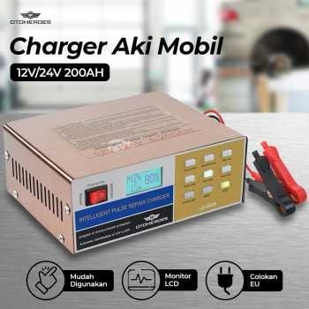 Charger Cas Aki Mobil Motor Portabel 12V/24V 200Ah - Ld Taffware -002S