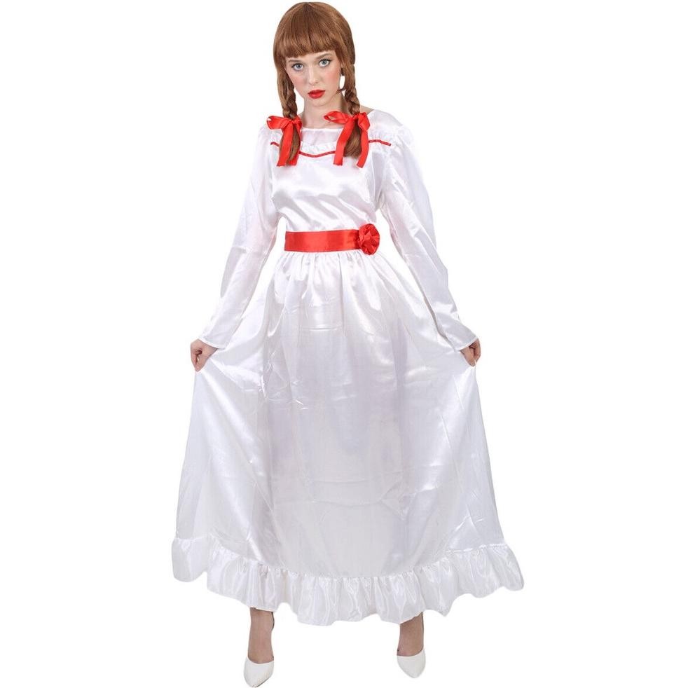 Kostum Anabel Cosplay Boneka Annabelle Costume dewasa Adult All size Halloween
