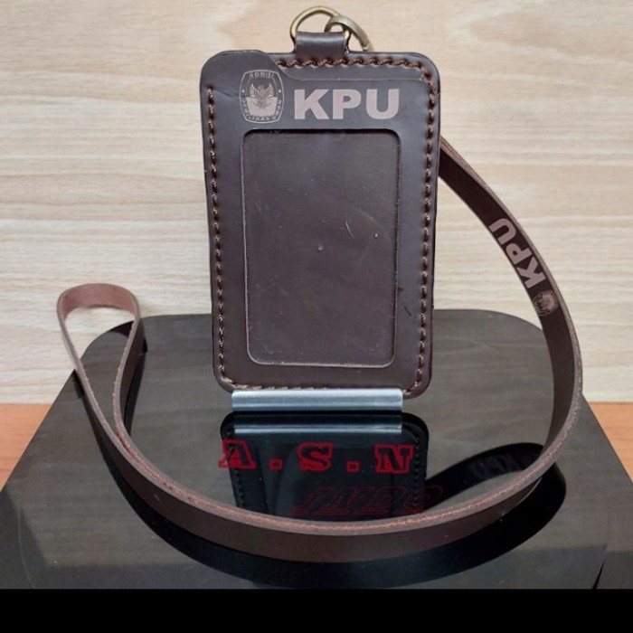 

Terlaris Holder kalung id card kulit KPU SALE