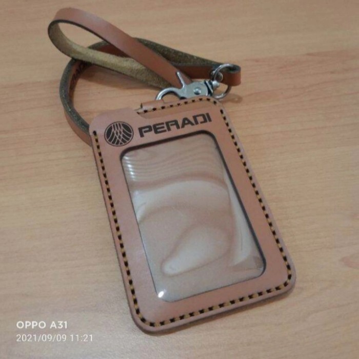 

Terlaris Tali Gantungan Name Tag ID Card PERADI Kulit Asli SALE