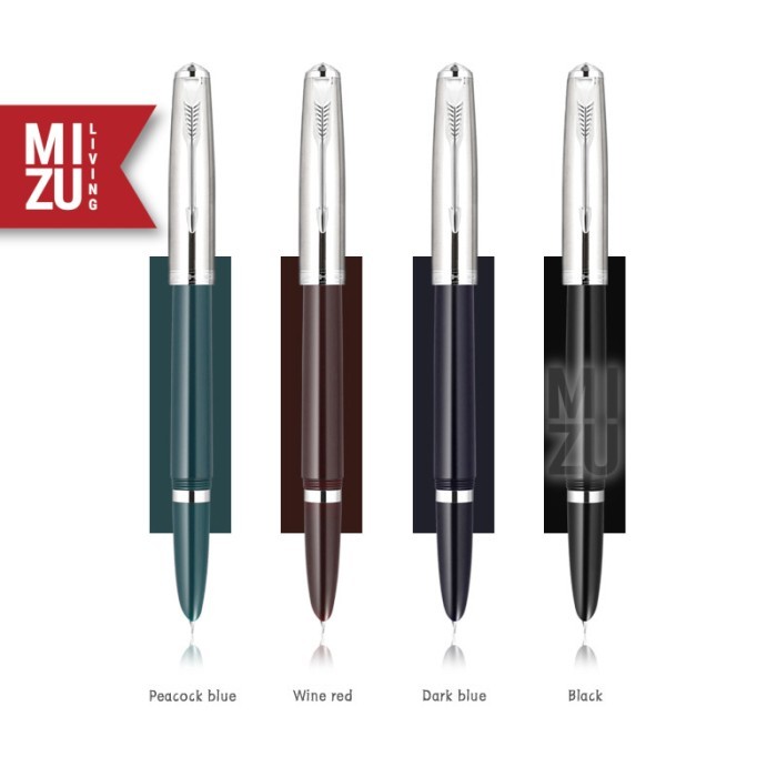 

Terlaris JINHAO 85 86 Inspired By Parker 51 Fountain Pen Hooded Nib Retro SALE