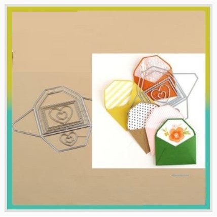 

Terlaris Cutting Dies - Love Sign Envelope (8pcs) SALE