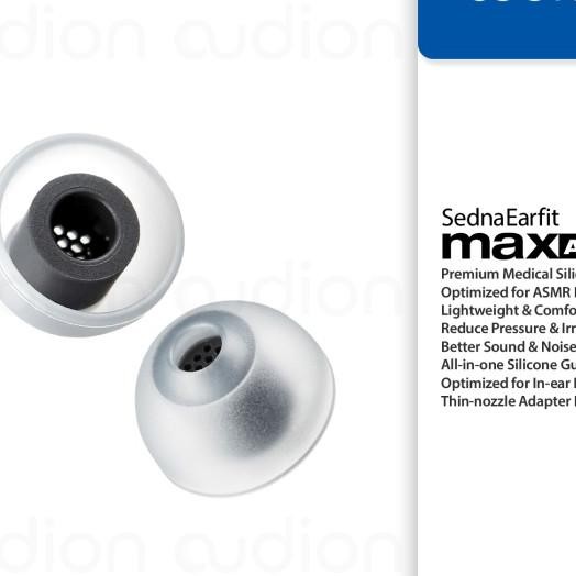 Azla Sednaearfit Max Asmr For Iem & Tws | Medical Silicone Eartips