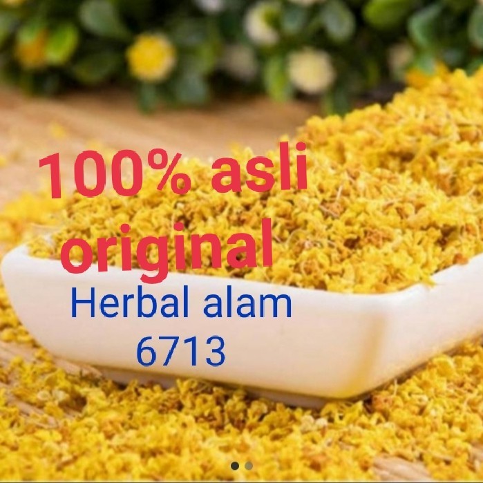 

osmanthus tea flower 500 gr/teh bunga osmanthus/guihua