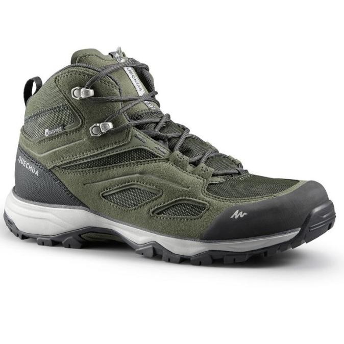 Decathlon Quechua Sepatu Gunung Pria Mh100 Mid - 8553121