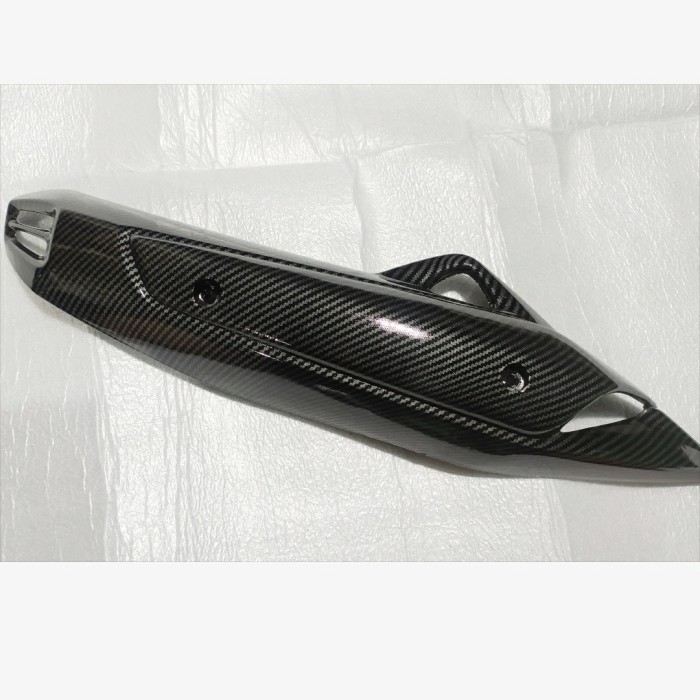 cover knalpot nmax old carbon
