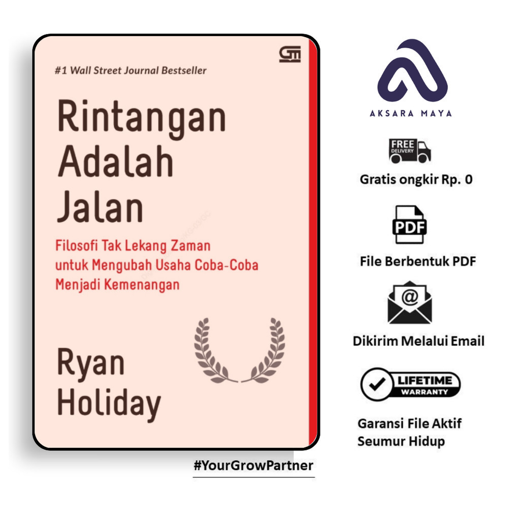 

1364. Rintangan Adalah Jalan (Ryan Holiday)